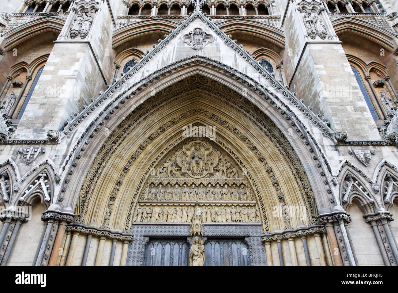 Vues de l'abbaye de Westminster, Londres Banque D'Images