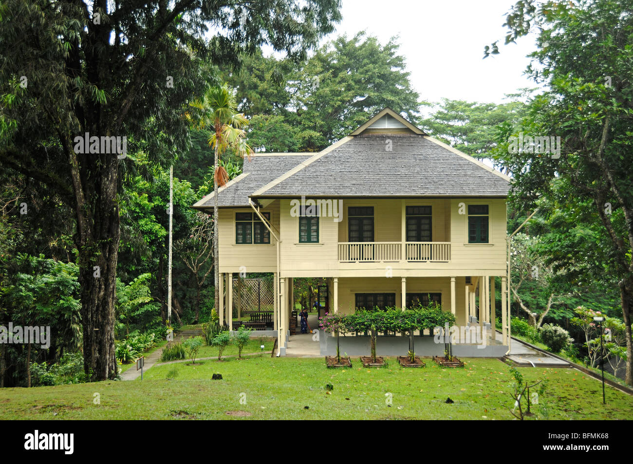 Maison de style colonial d'Agnes Keith, Sandakan, Sabah, Malaisie, Bornéo Banque D'Images