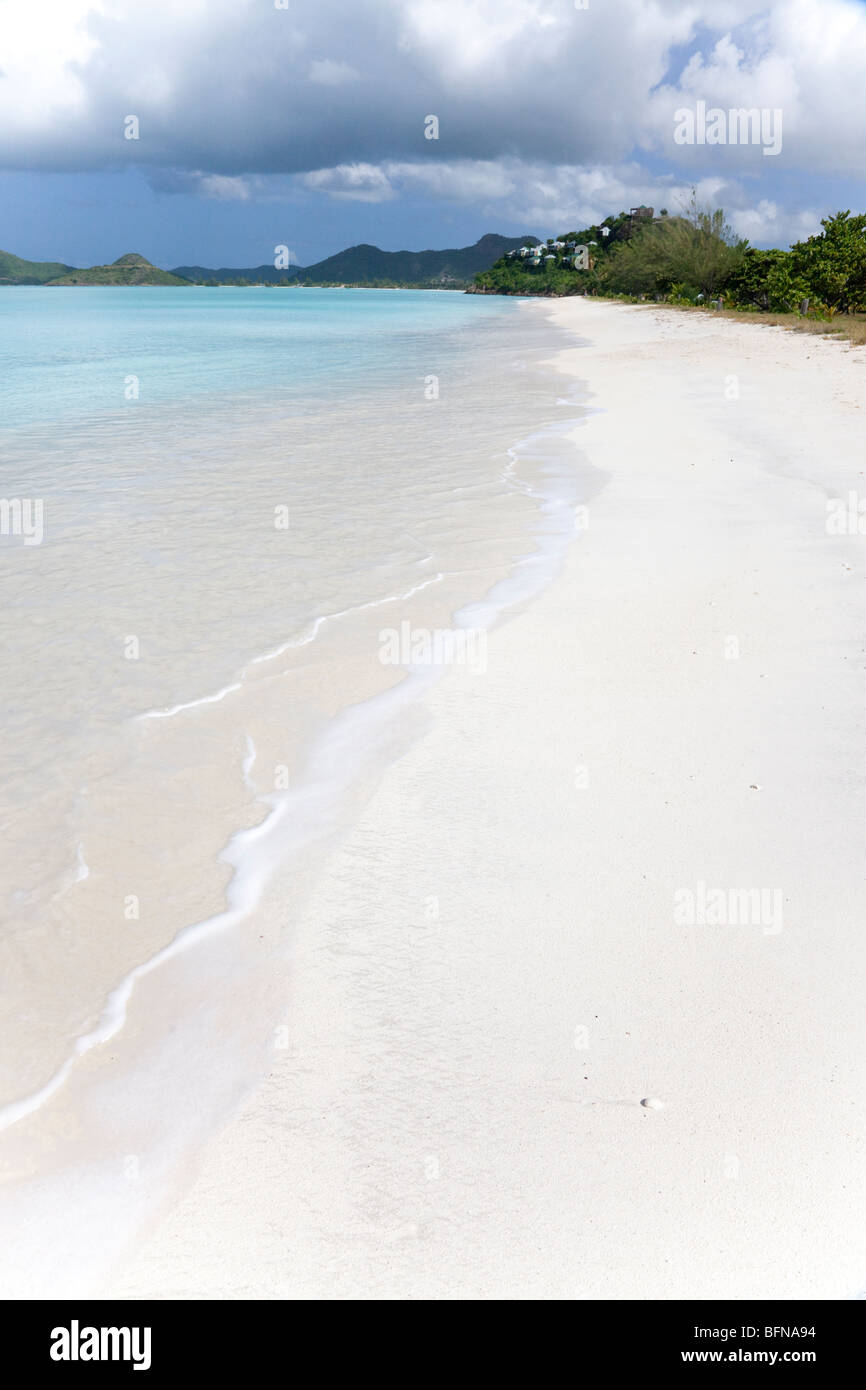 Coco Bay, Antigua-et-Barbuda, Antilles britanniques Banque D'Images