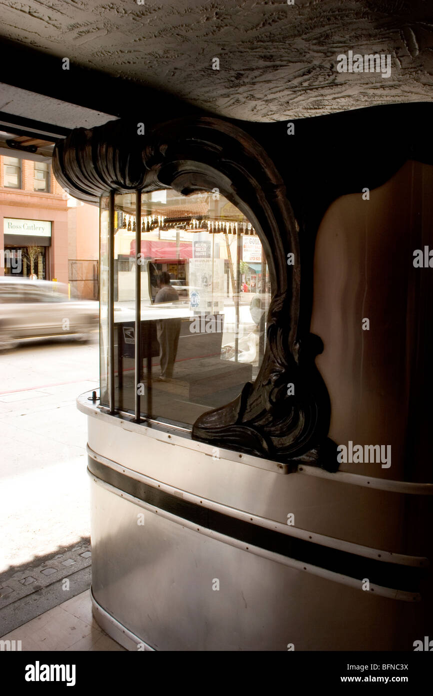 Intérieur de l'ancien Million Dollar Theatre, Broadway, Los Angeles Banque D'Images