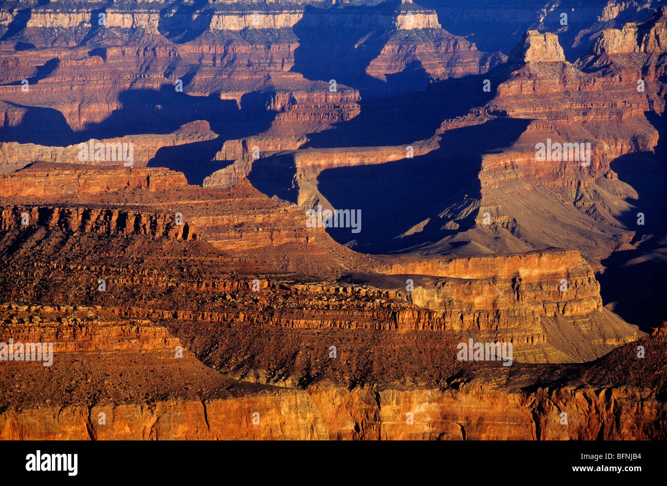Arizona, Grand Canyon, South Rim Banque D'Images