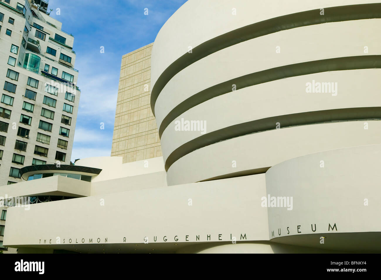 Solomon R. Guggenheim Museum New York USA Banque D'Images