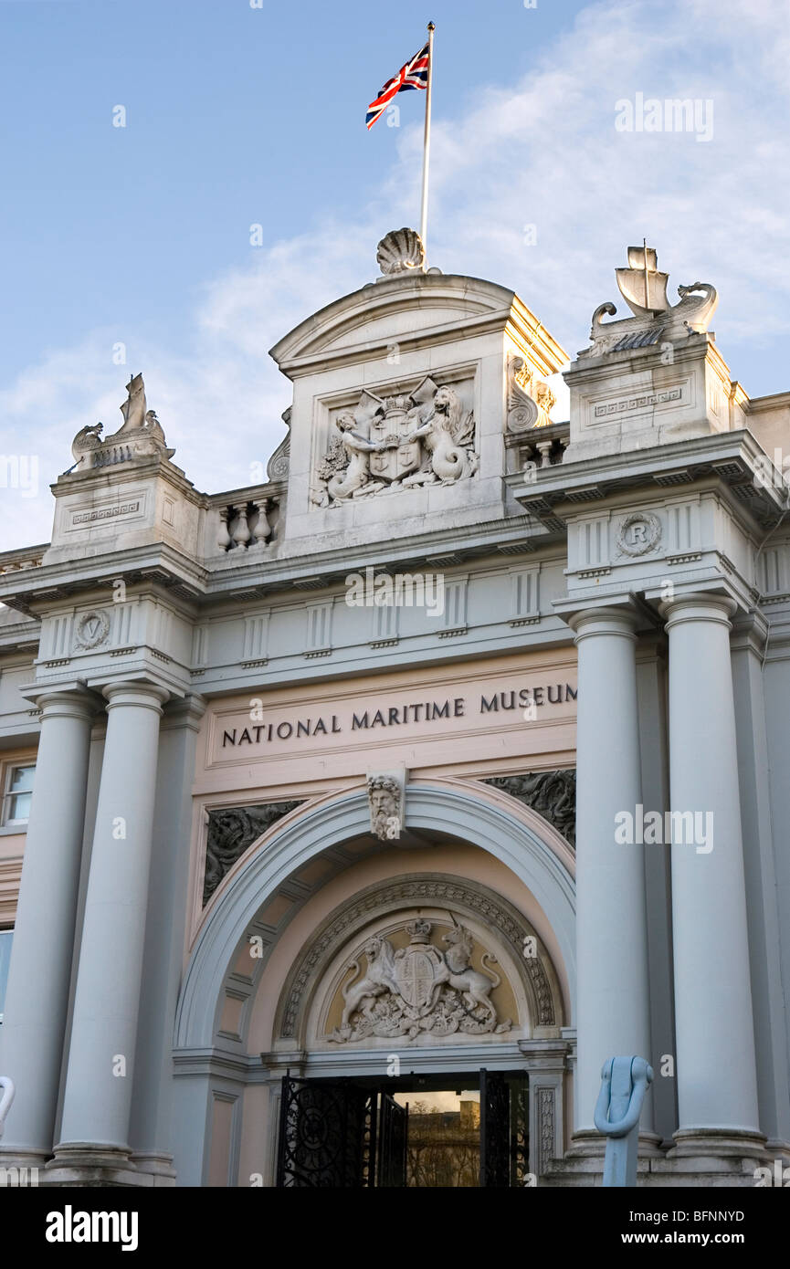 National Maritime Museum de Greenwich London England UK Banque D'Images