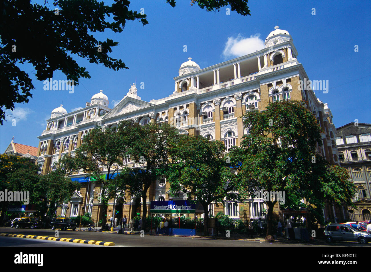 Standard Chartered Bank Bâtiment historique Bombay Mumbai Maharashtra Inde Banque D'Images