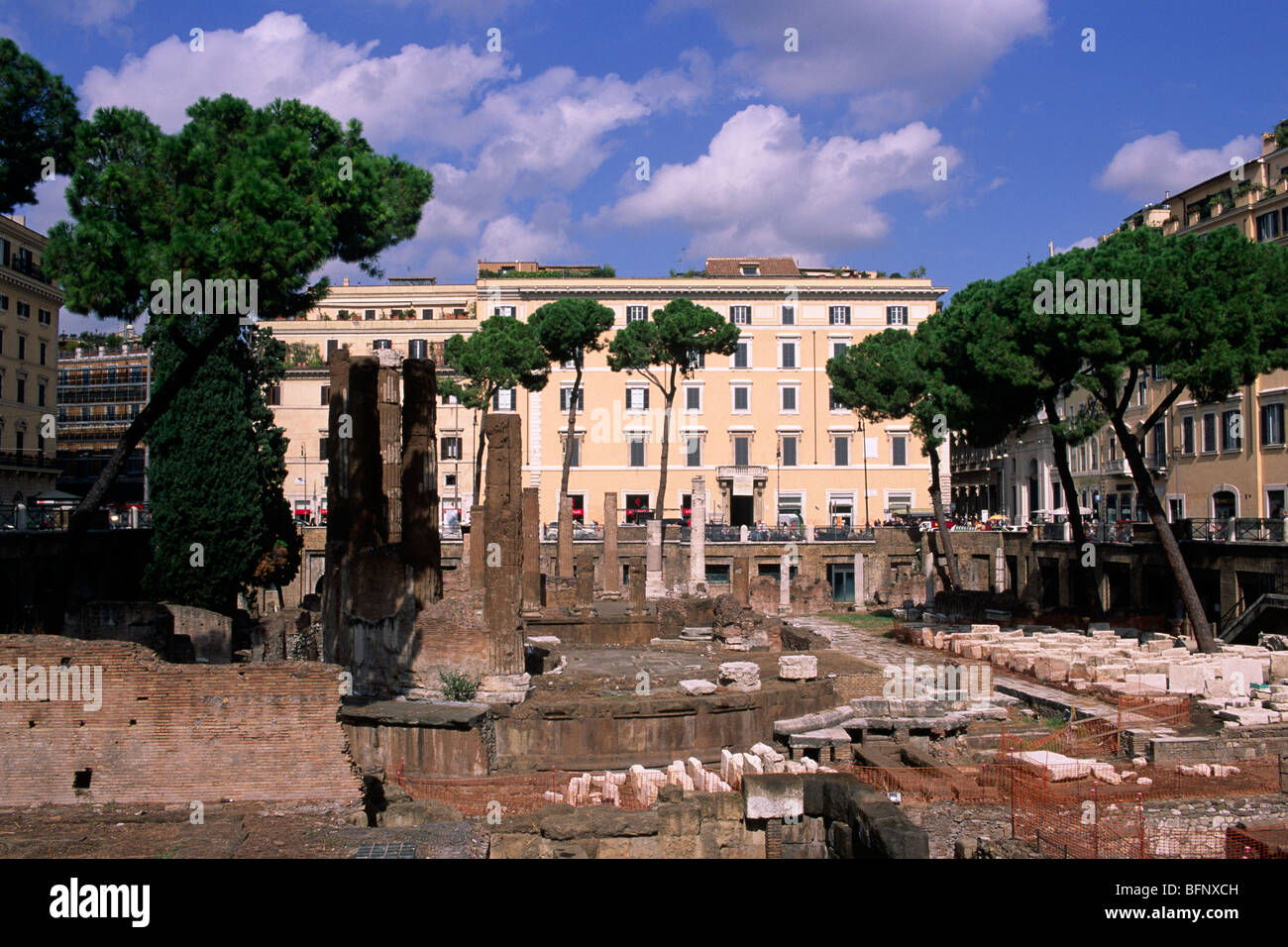 Italie, Rome, zone archéologique de Largo di Torre Argentina Banque D'Images
