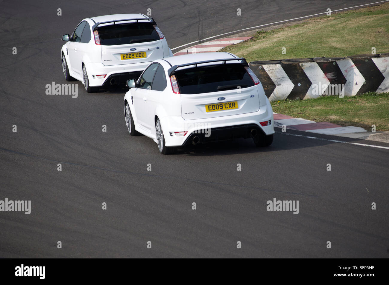 Ford Focus RS NOUVELLE 2009 Banque D'Images
