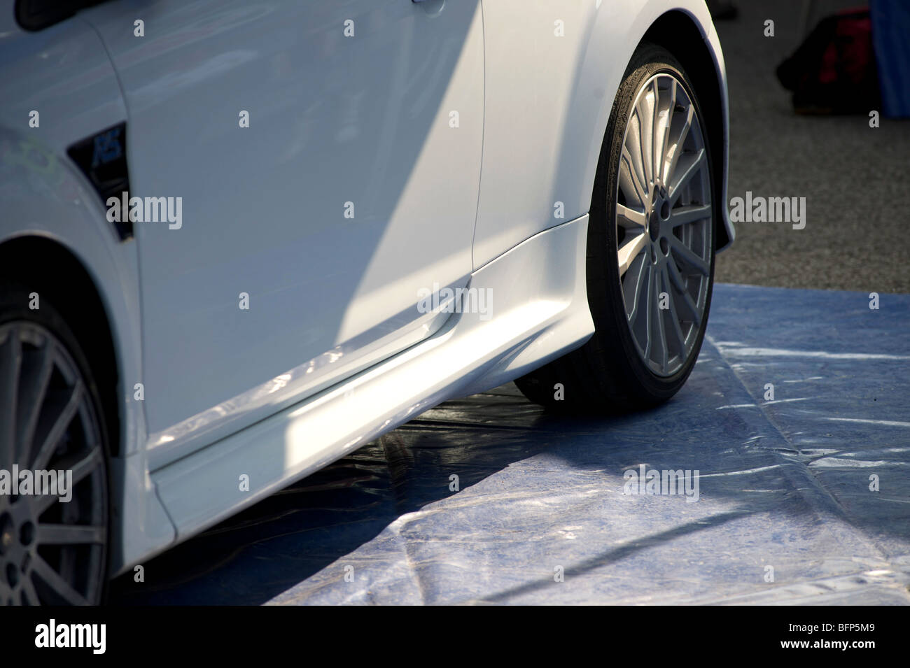 Ford Focus RS NOUVELLE 2009 Banque D'Images