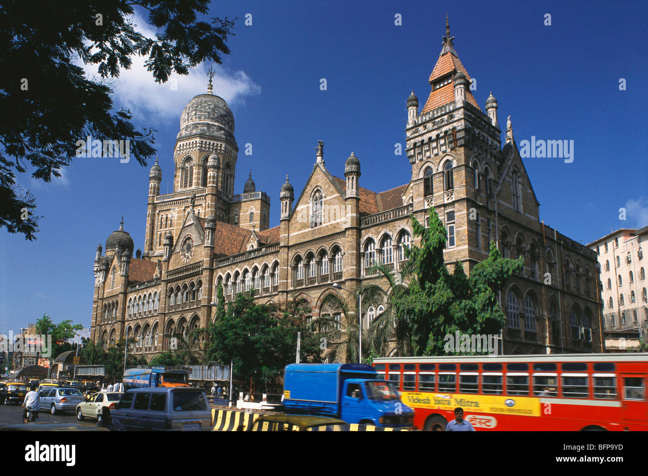 HMA 65329 : BMC Bombay Municipal Corporation building ; Bombay Mumbai Maharashtra ; Inde ; Banque D'Images