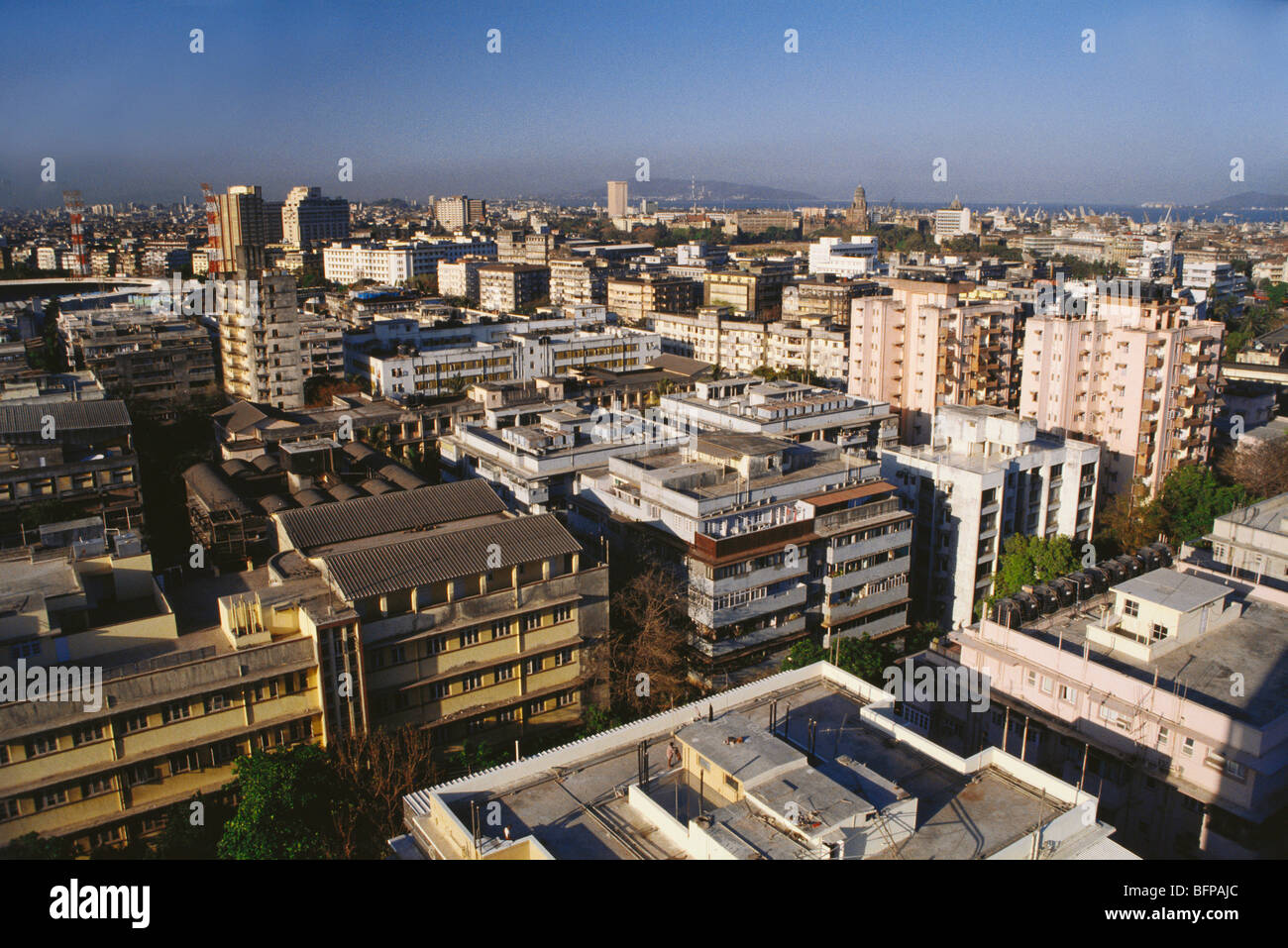 65444 RSC : Skyline ; la CDB ; Bombay Mumbai Maharashtra ; Inde ; Banque D'Images