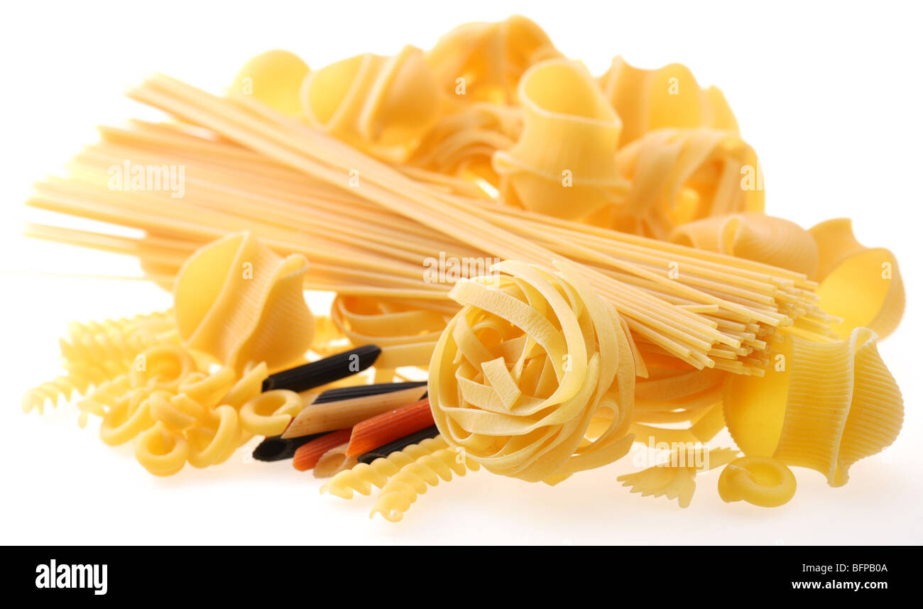 Retour prévu (éclairé) macaroni (pâtes) Banque D'Images