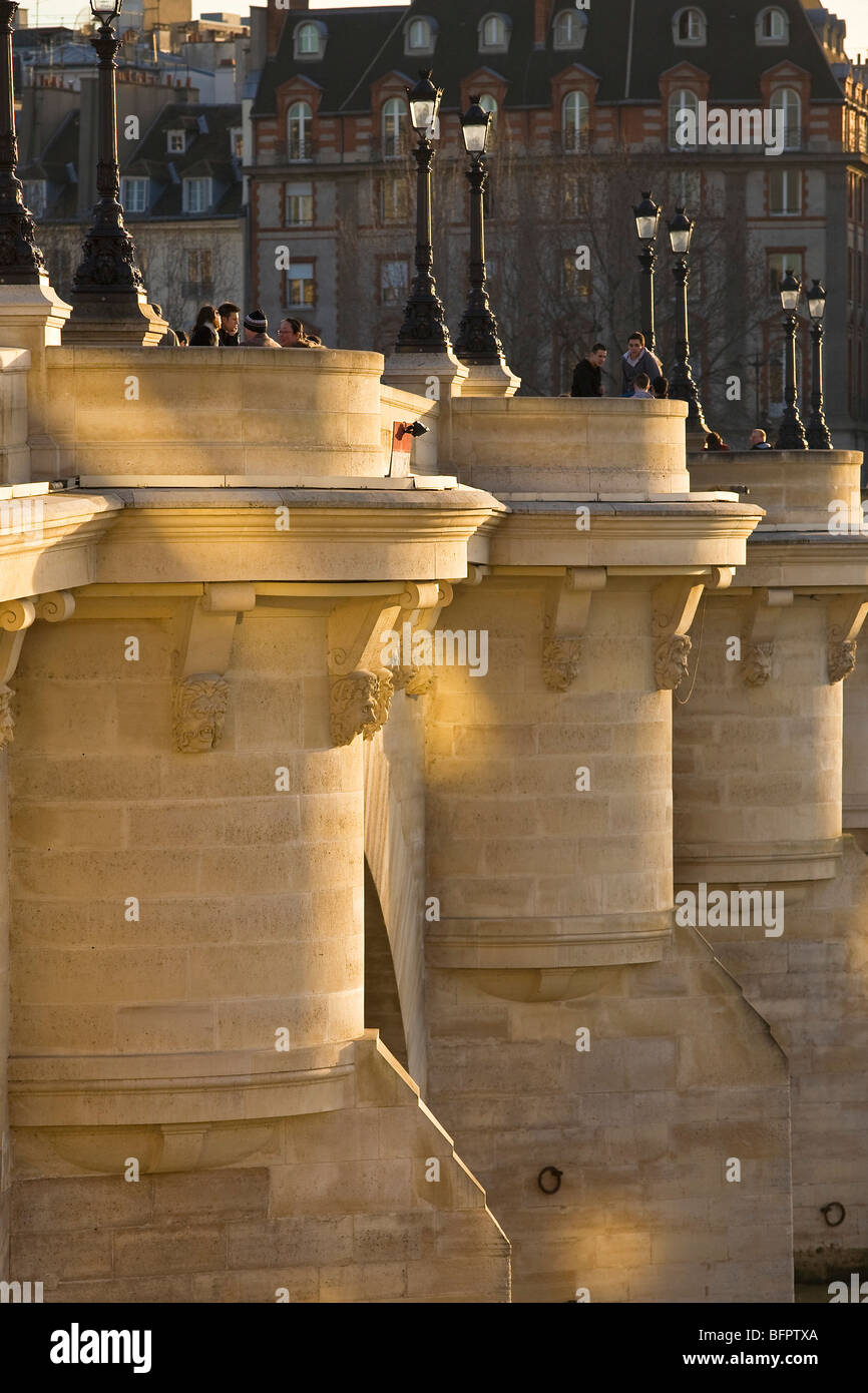 PONT NEUF, PARIS Banque D'Images