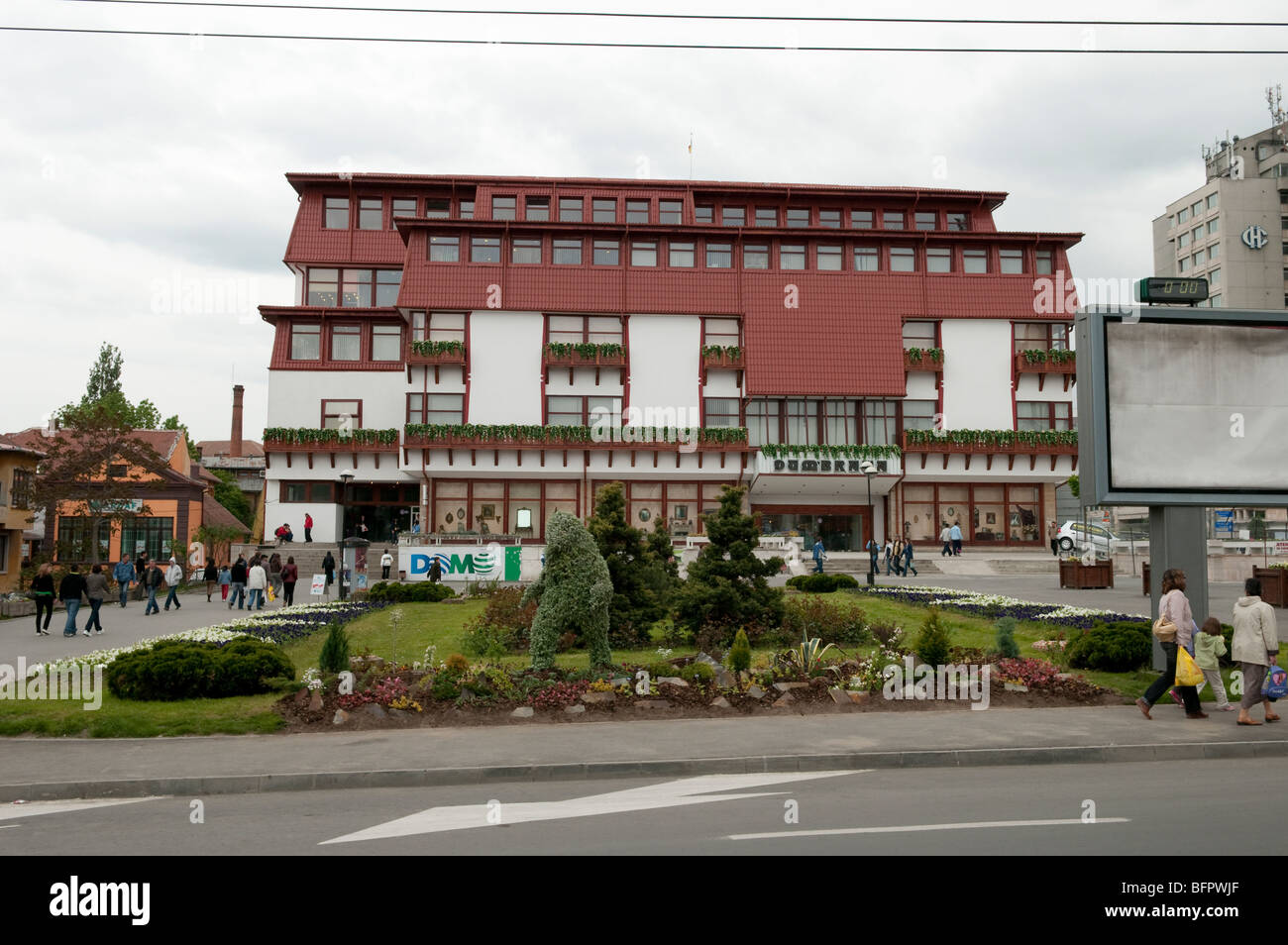 Bâtiment typique de Sibiu Roumanie Europe de l'Est Banque D'Images