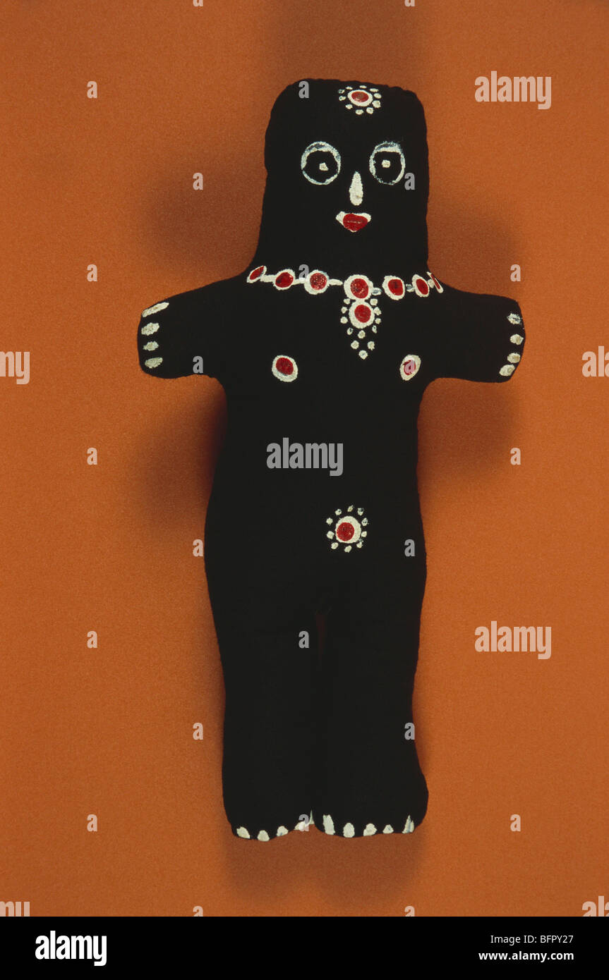 66726 : MPC ; Symbole de la magie noire voodoo doll ; Inde Banque D'Images