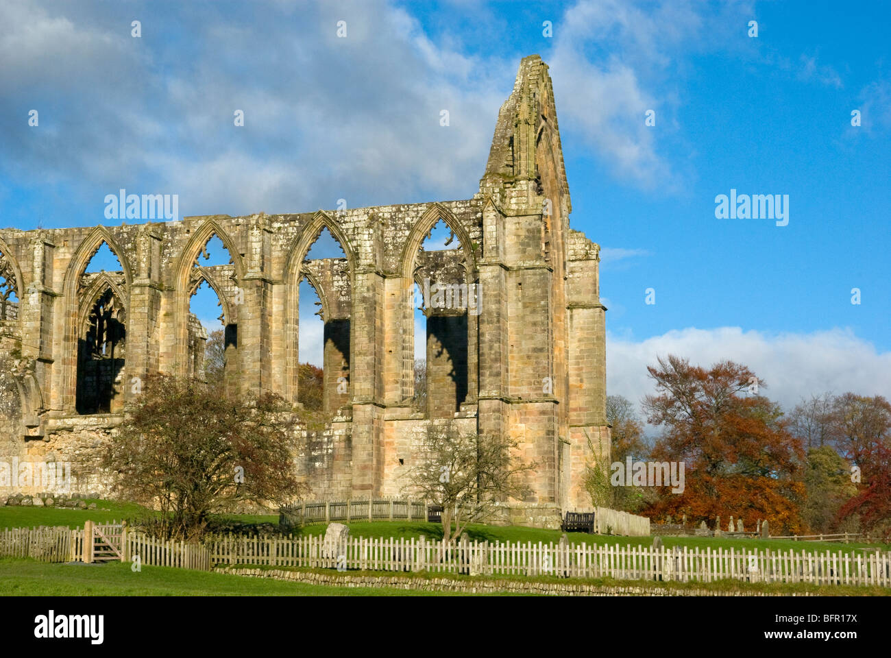 Bolton Priory ruins Banque D'Images
