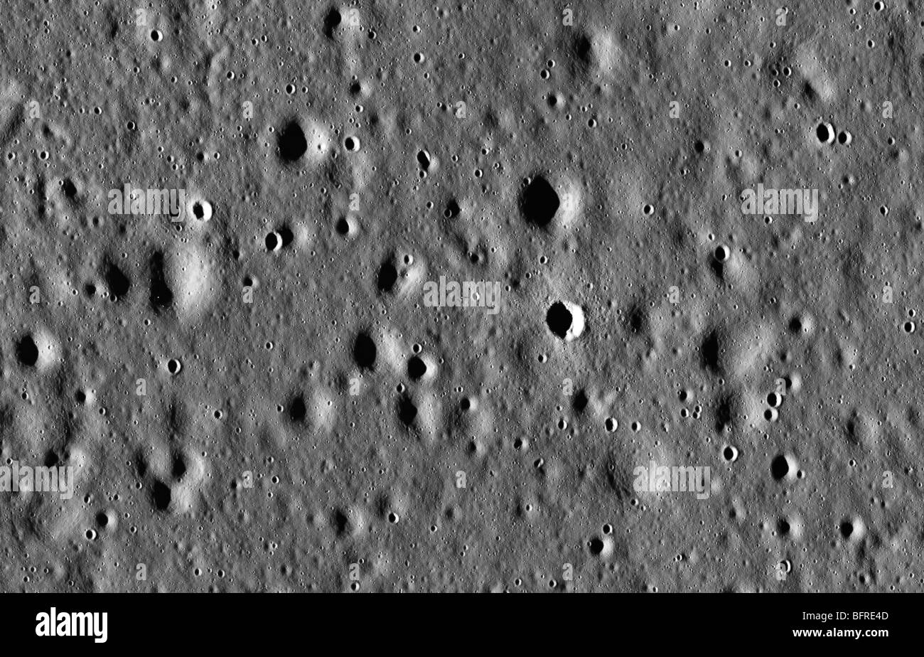 Site d'atterrissage d'Apollo 11. Banque D'Images