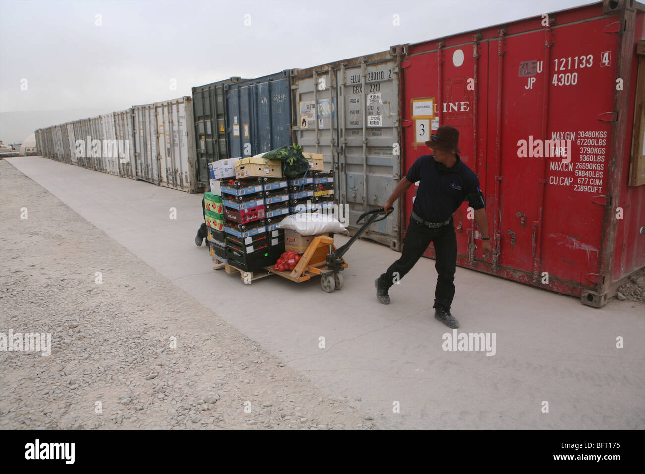 Les troupes néerlandaises en Afghanistan (l'Uruzgan) Banque D'Images