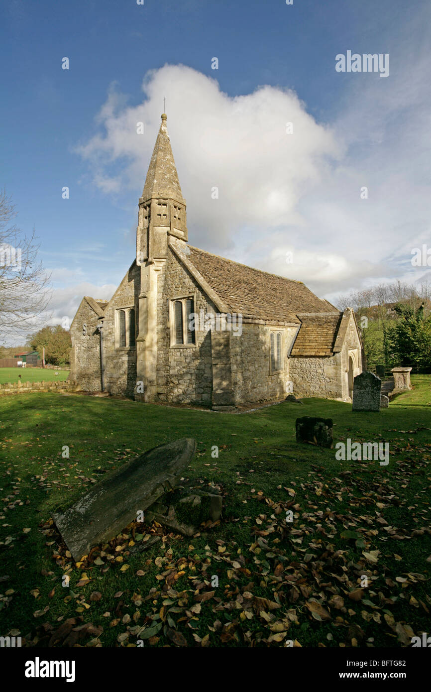 Église de la Très Sainte Vierge Marie, vieille Dilton, Wiltshire, Banque D'Images