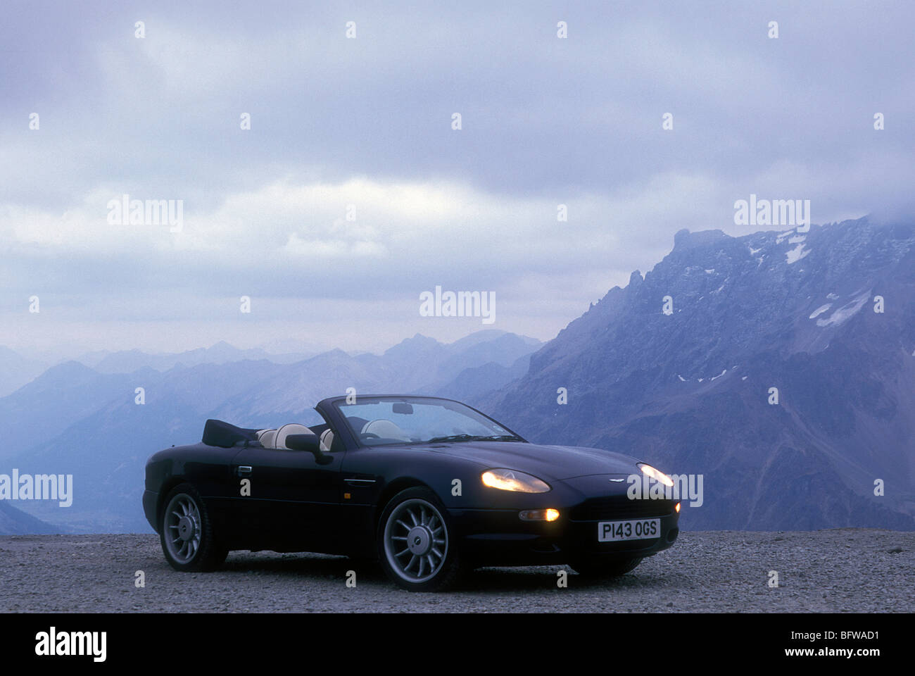 Aston Martin DB7 Volante 2000 Banque D'Images