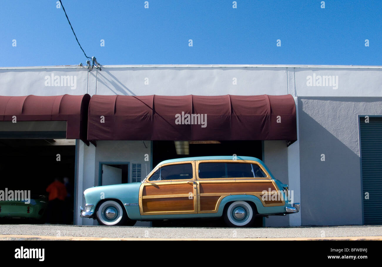 1950 Ford Woody wagon. California USA 2007 Banque D'Images