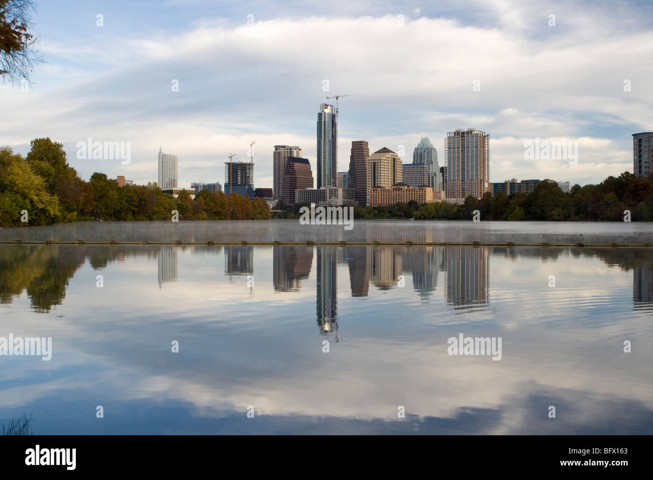 Austin Texas Skyline Banque D'Images