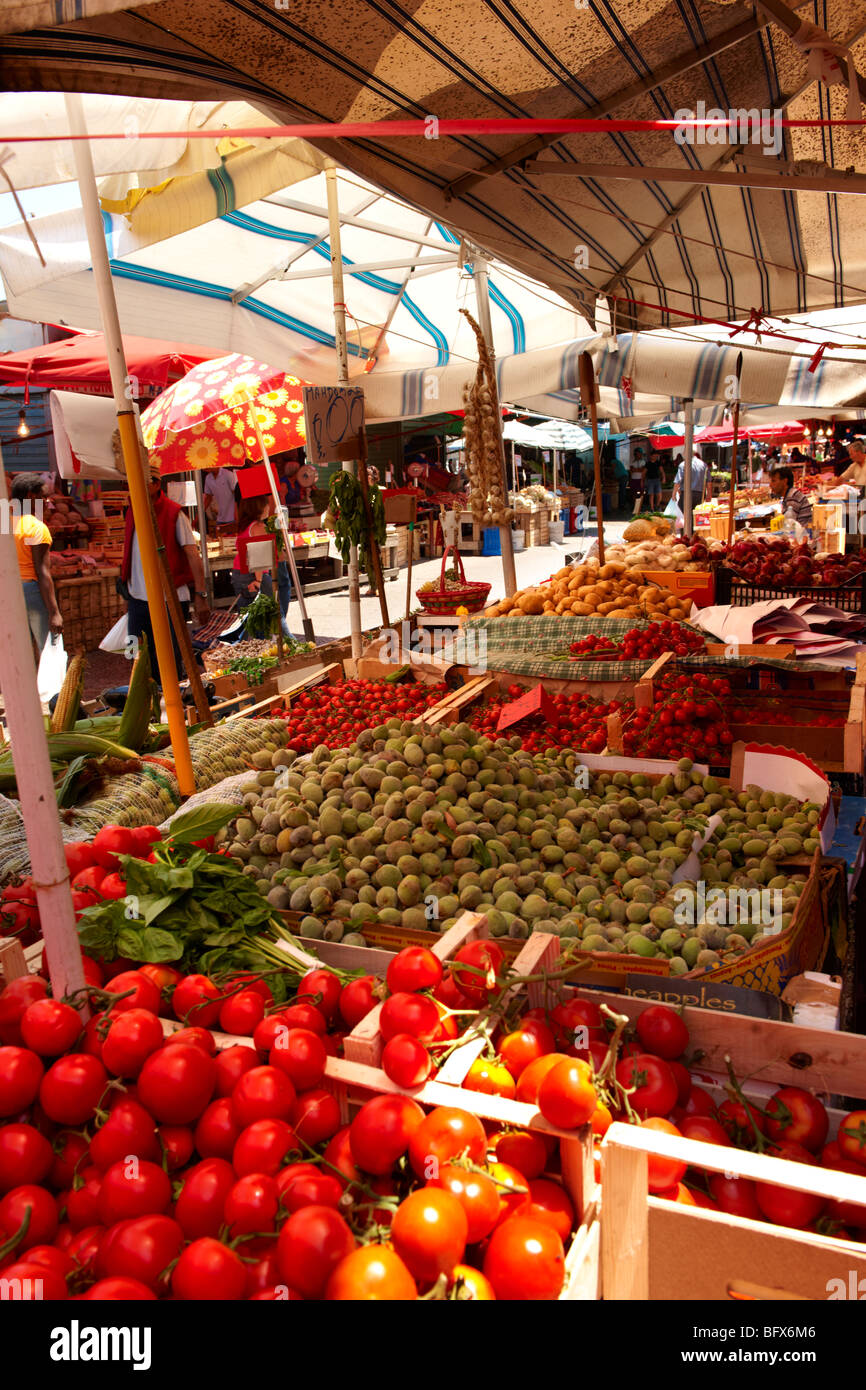 Marché, Marché, Palerme, Sicile, Palerme, Sicile, marchés Banque D'Images