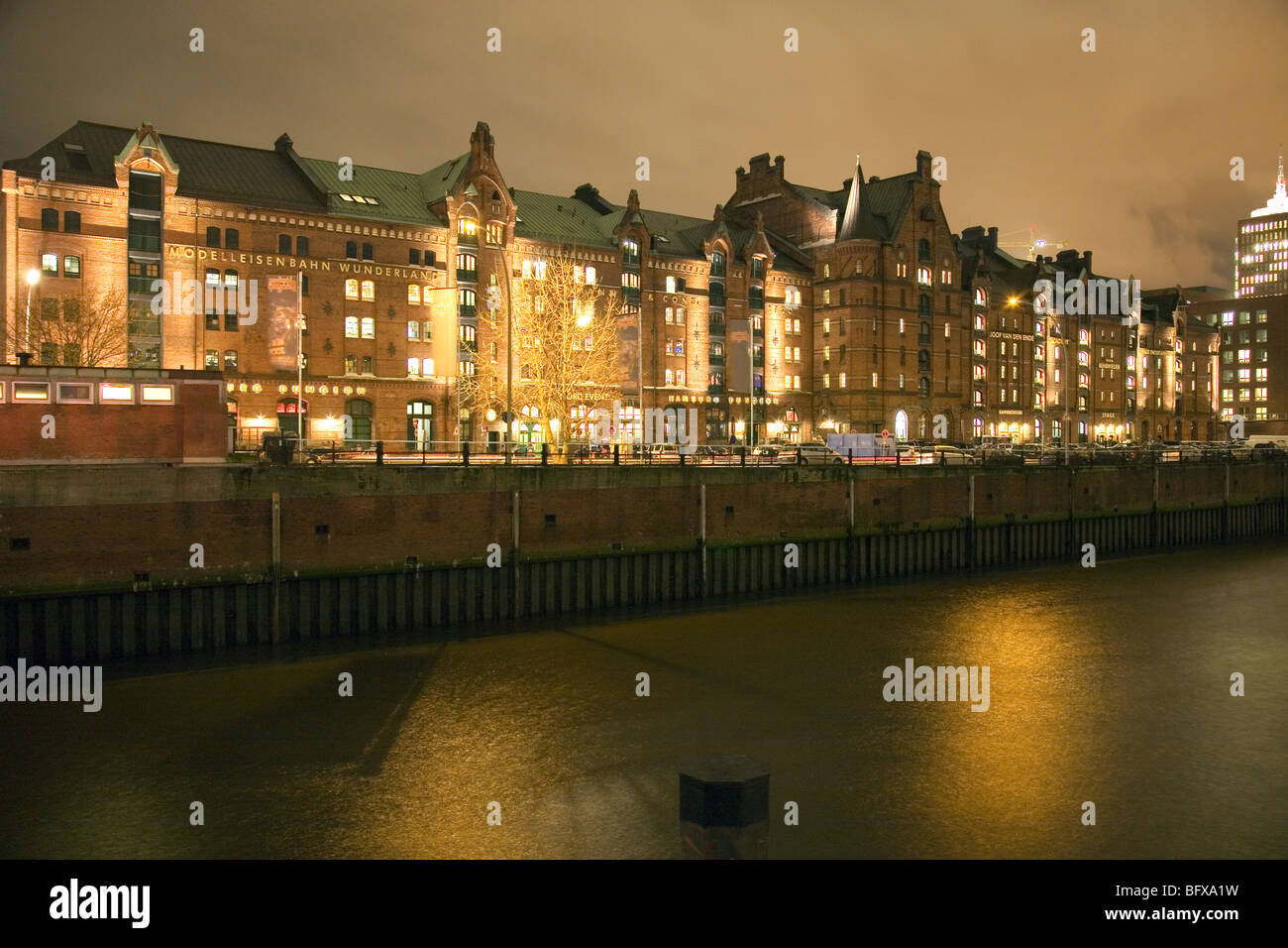 Speicherstadt, Hambourg, Allemagne Banque D'Images