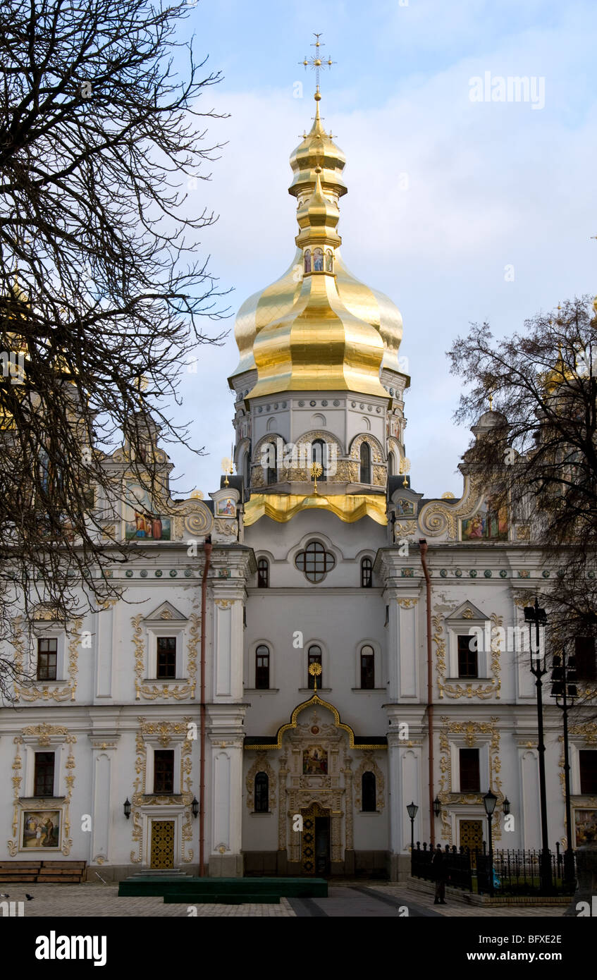 Cathédrale de la Dormition, Laure de Pechersk de Kiev, Kiev Banque D'Images