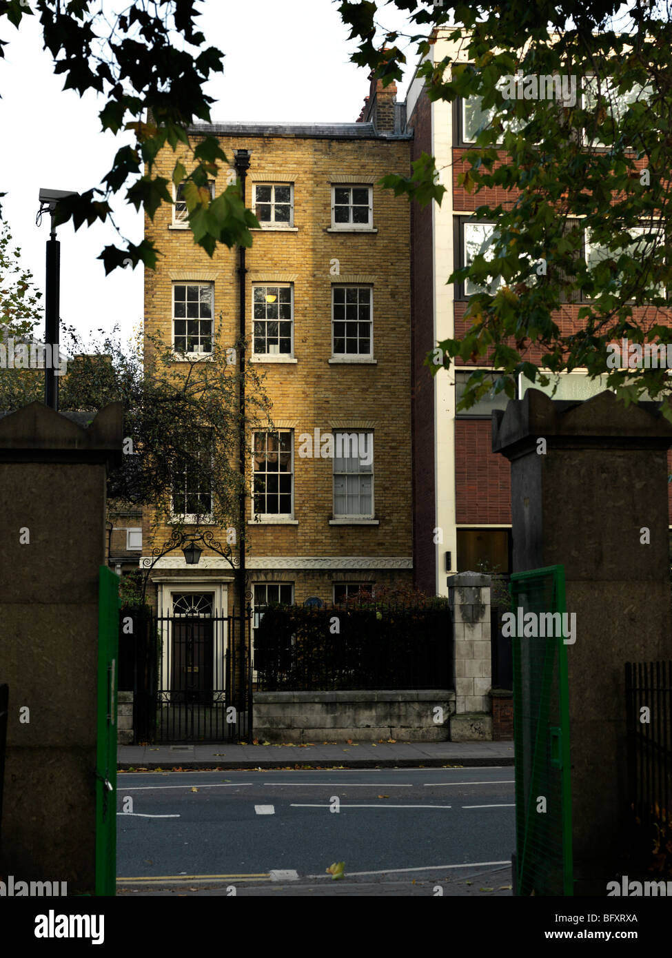 John Wesleys House (maintenant un musée) Le prédicateur méthodiste et l'un des fondateurs du méthodiste Religion City Road Londres Banque D'Images