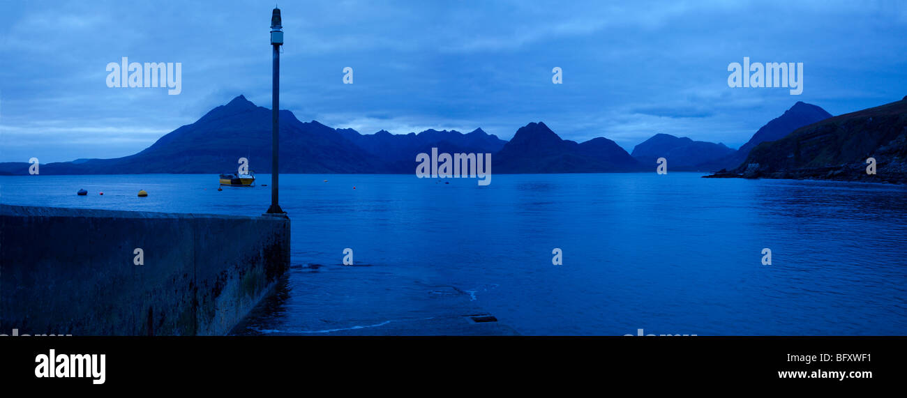 Le Sud de l'Arc de la montagnes Cuillin de Elgol, île de Skye, Écosse Banque D'Images