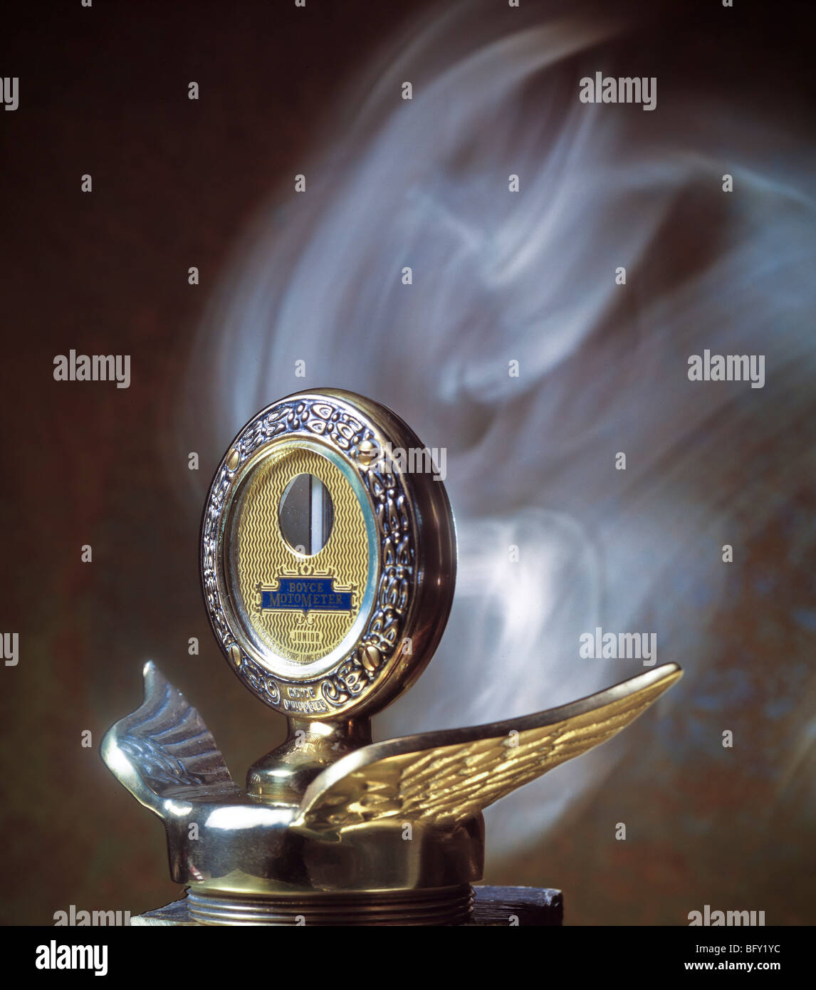 Ornement de capot de l'automobile Banque D'Images