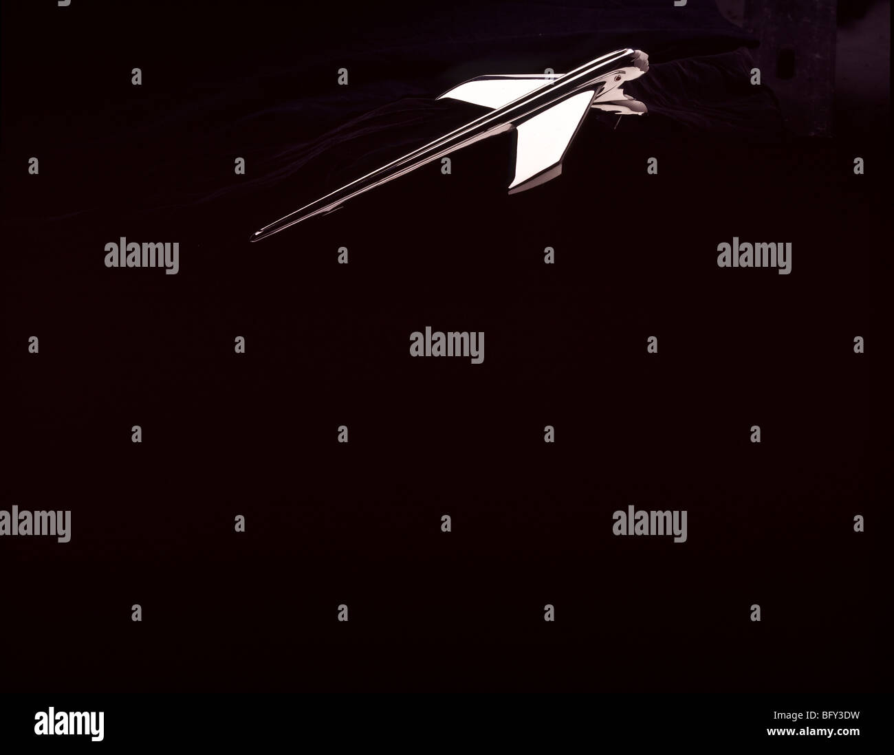 Ornement de capot de l'automobile Banque D'Images