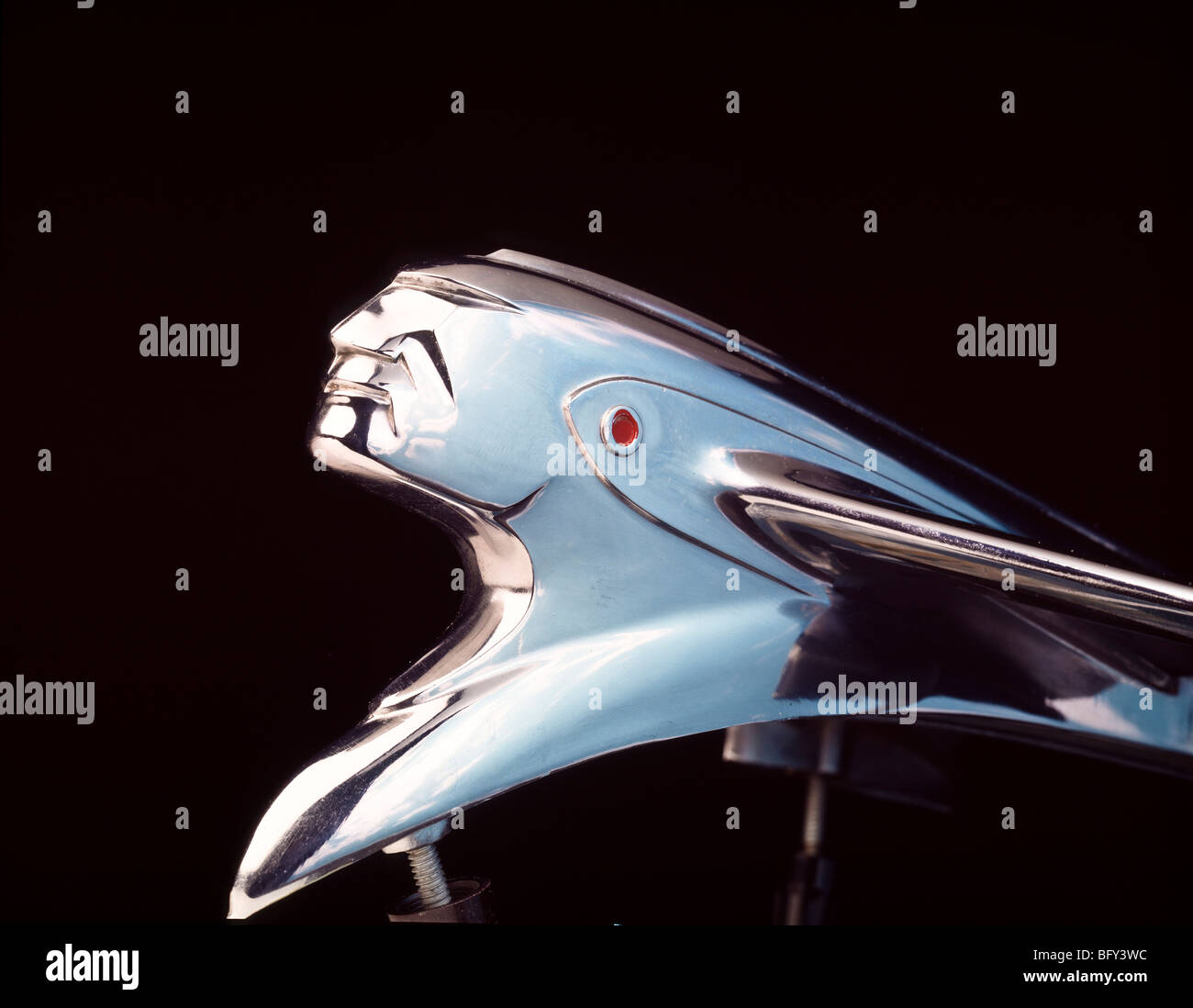 Ornement de capot de l'automobile Banque D'Images