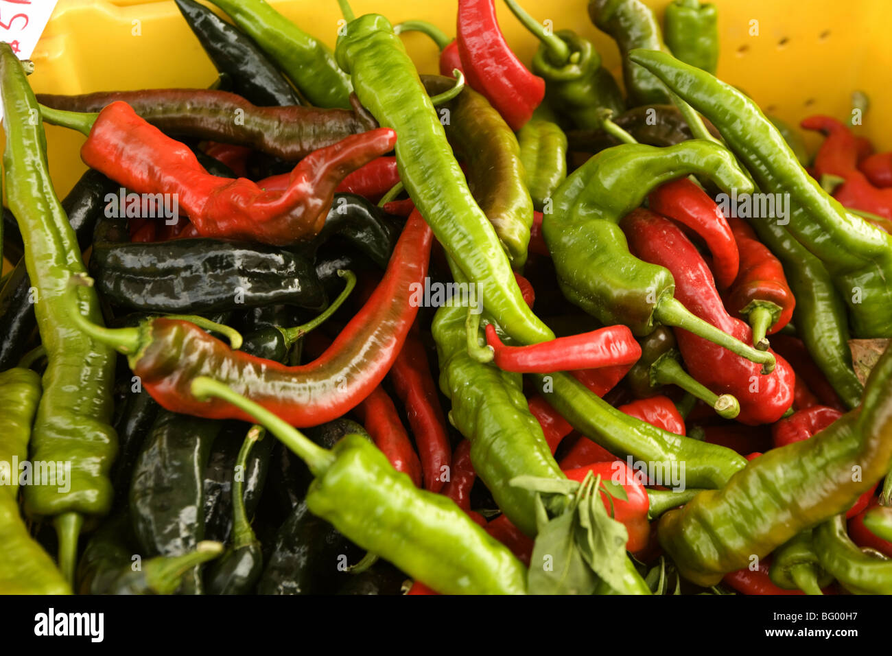 Piments forts Banque D'Images