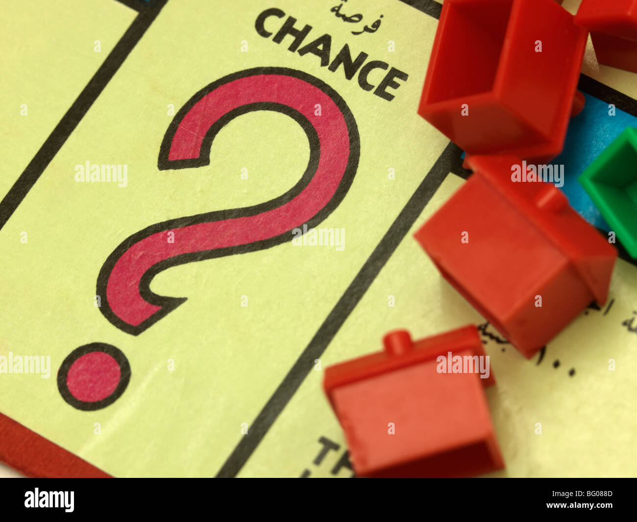 L'arabe jeu Monopoly Banque D'Images