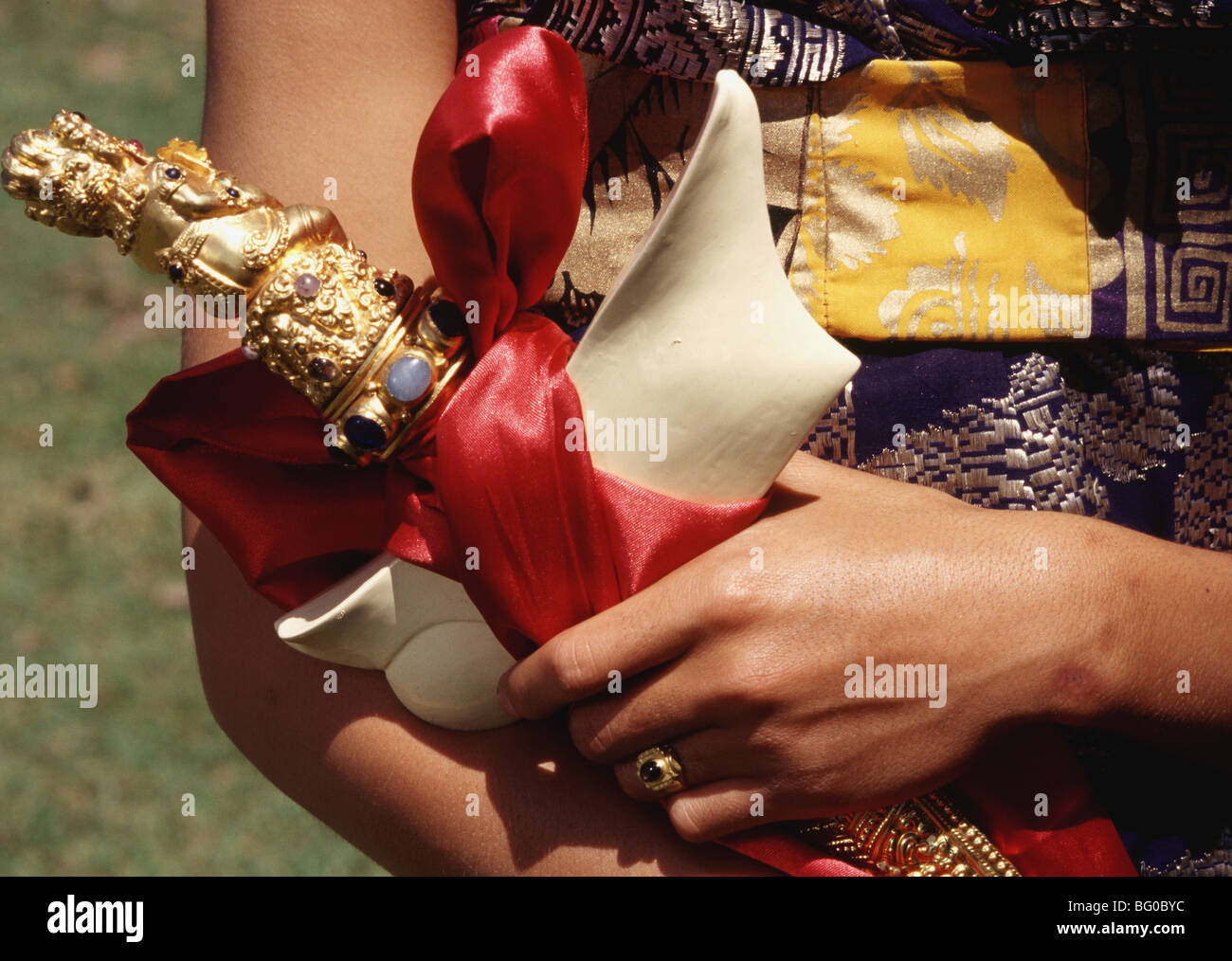 Kris (sabre de cérémonie) à Bali, en Indonésie, en Asie du Sud-Est, l'Asie Banque D'Images