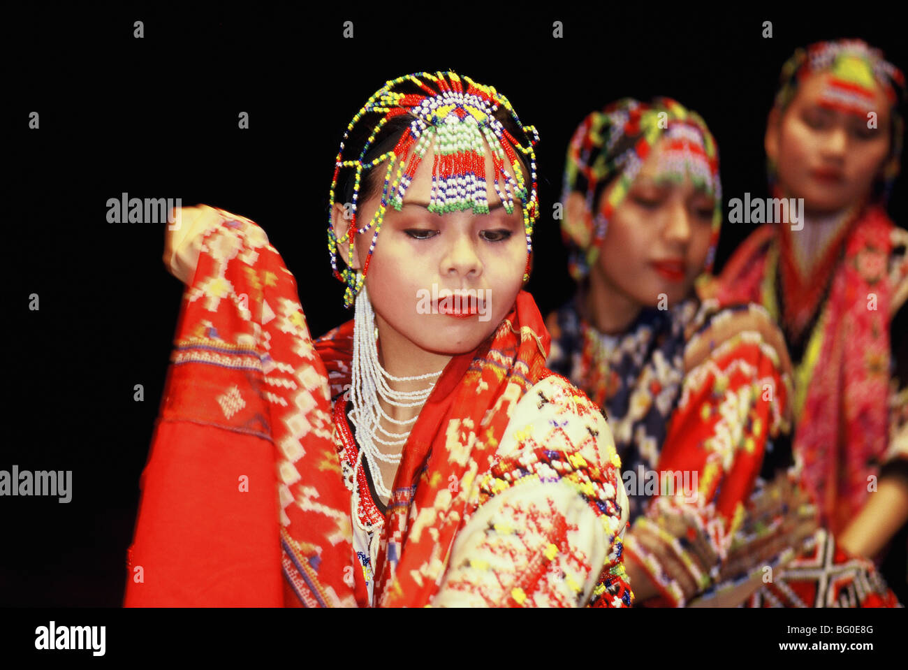 Maranao danseurs dans Philippines, Asie du Sud, Asie Banque D'Images