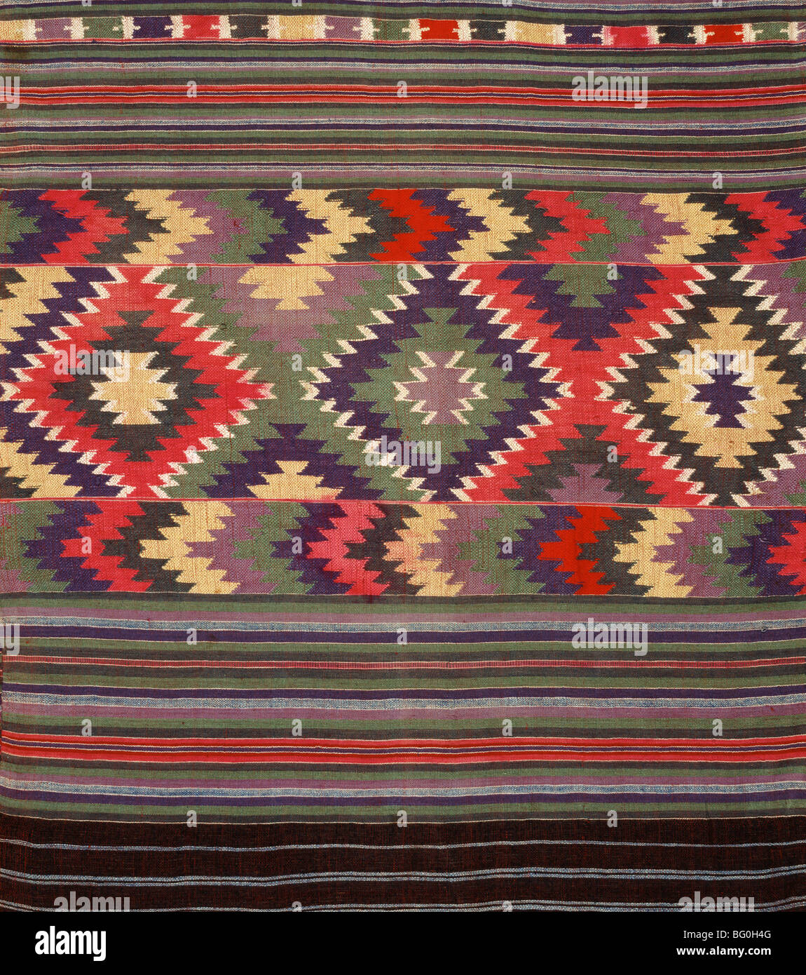Détails de Tai Lu Textiles, Thaïlande, Asie du Sud, Asie Banque D'Images