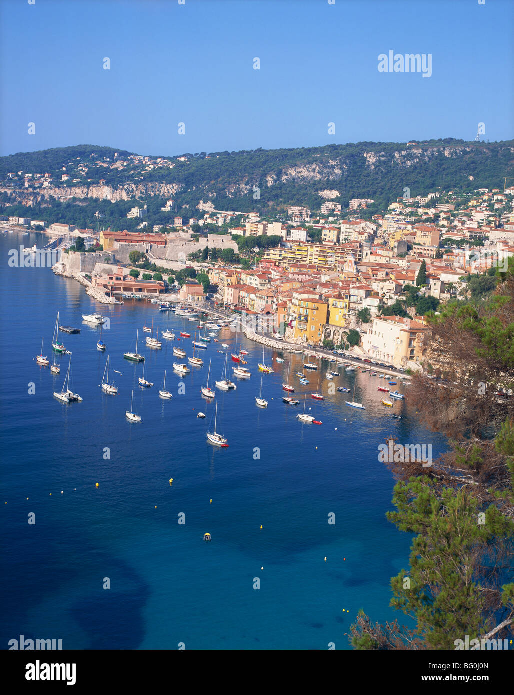 Villefranche, Alpes-Maritimes, Côte d'Azur, French Riviera, Provence, France, Europe, Méditerranée Banque D'Images