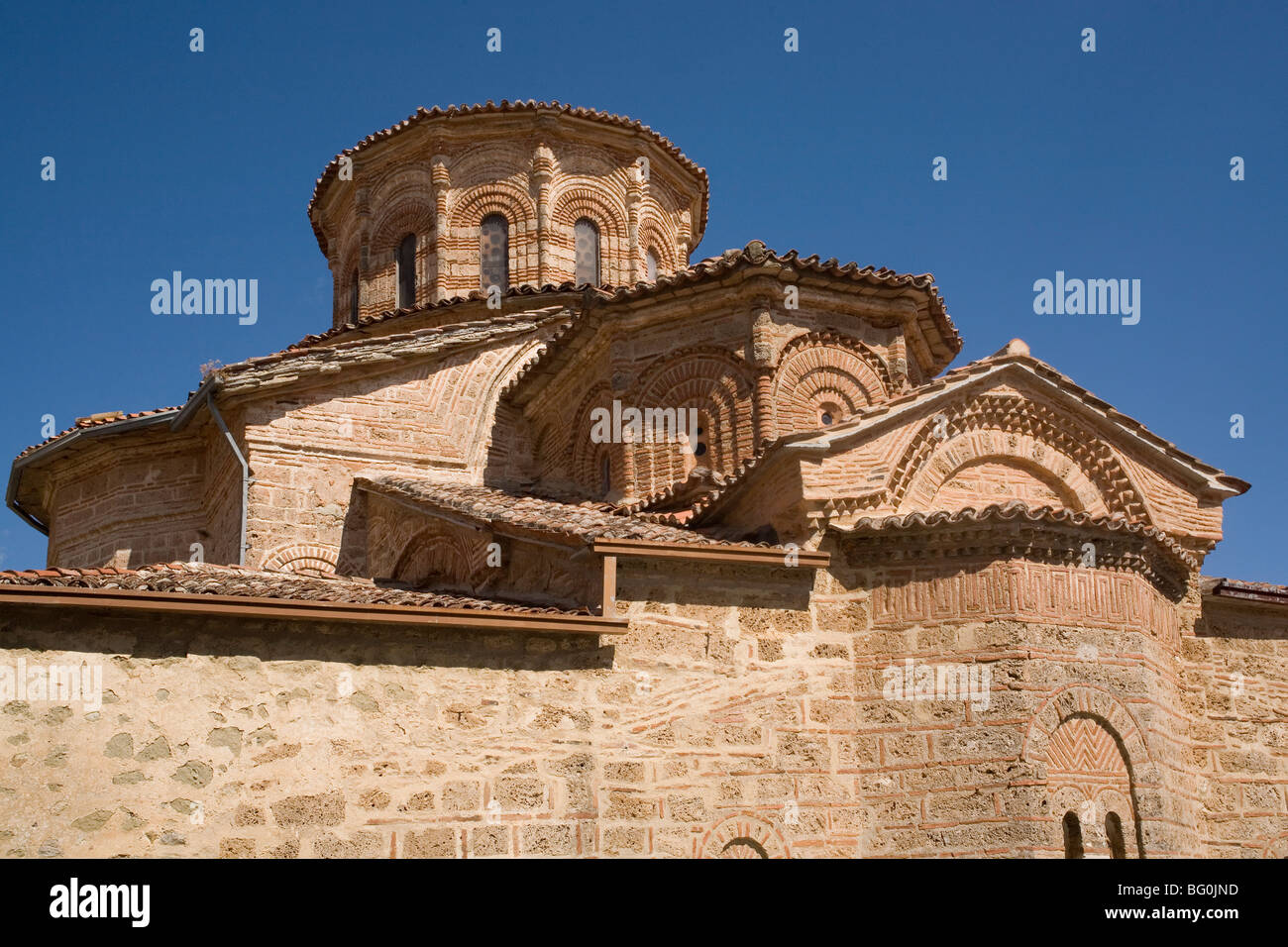 L'église, grand monastère des météores, Météores, UNESCO World Heritage Site, Thessalie, Grèce, Europe Banque D'Images