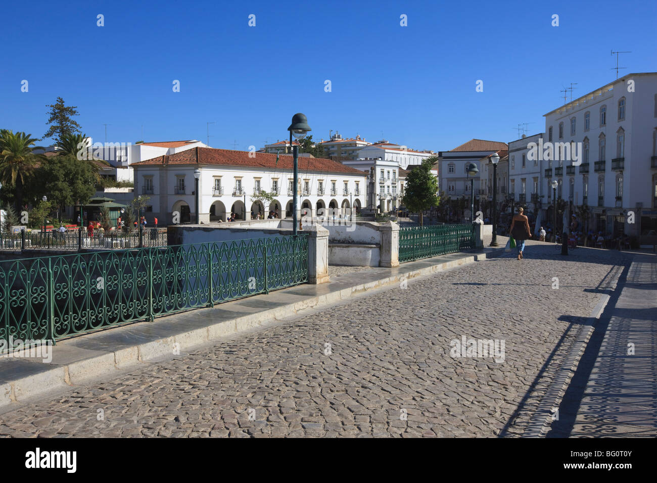 Ponta Romana (pont romain), Tavira, Algarve, Portugal, Europe Banque D'Images