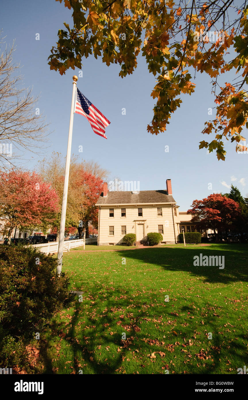 Village Hall, East Hampton, the Hamptons, Long Island, État de New York, États-Unis d'Amérique, Amérique du Nord Banque D'Images Village Hall, East Hampton, the Hamptons, Long Island, État de New York, États-Unis d'Amérique, Amérique du Nord Banque D'Images