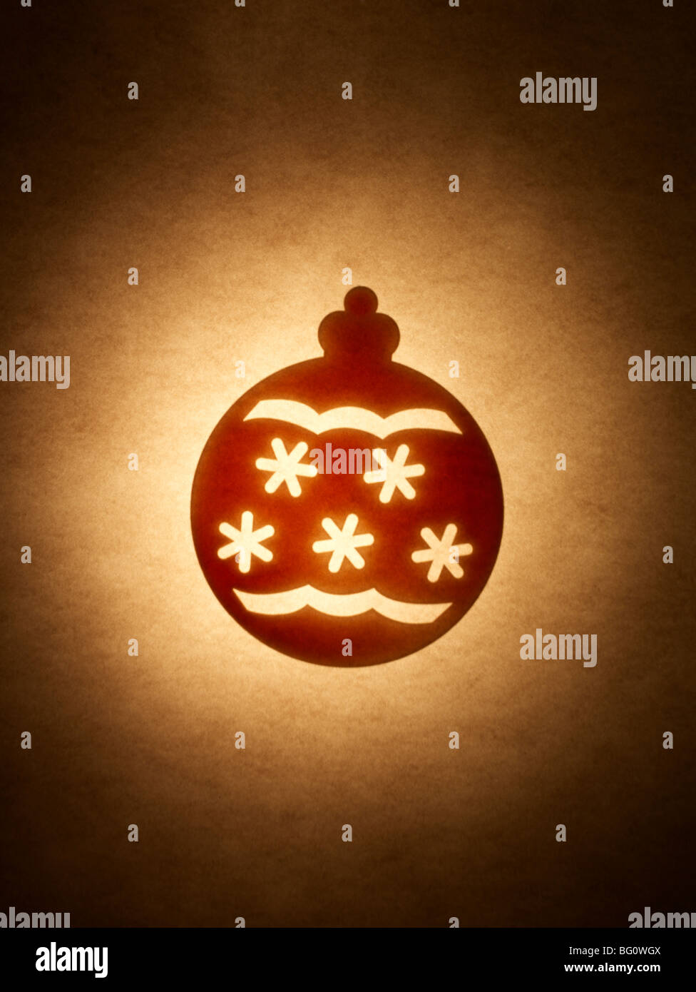 Ornement de Noël Banque D'Images