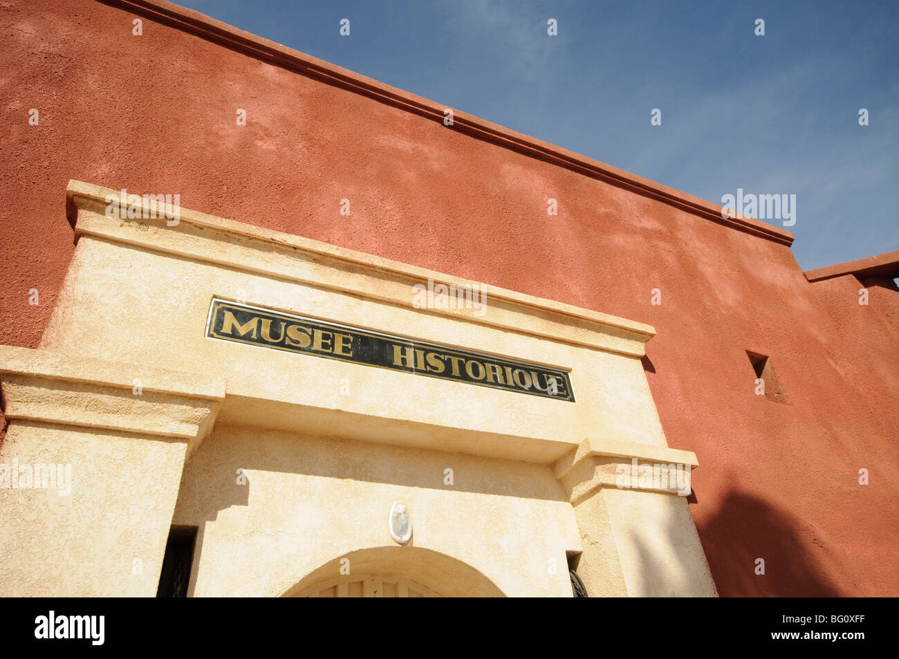 D'Estrees Fort maintenant un musée de l'esclavage, l'île de Gorée, UNESCO World Heritage Site, près de Dakar, Sénégal, Afrique de l'Ouest, l'Afrique Banque D'Images