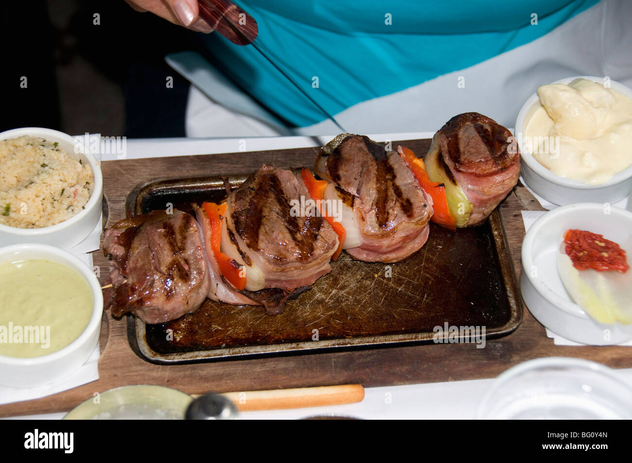 Fabuleux Pavé de boeuf, Buenos Aires, Argentine, Amérique du Sud Banque D'Images