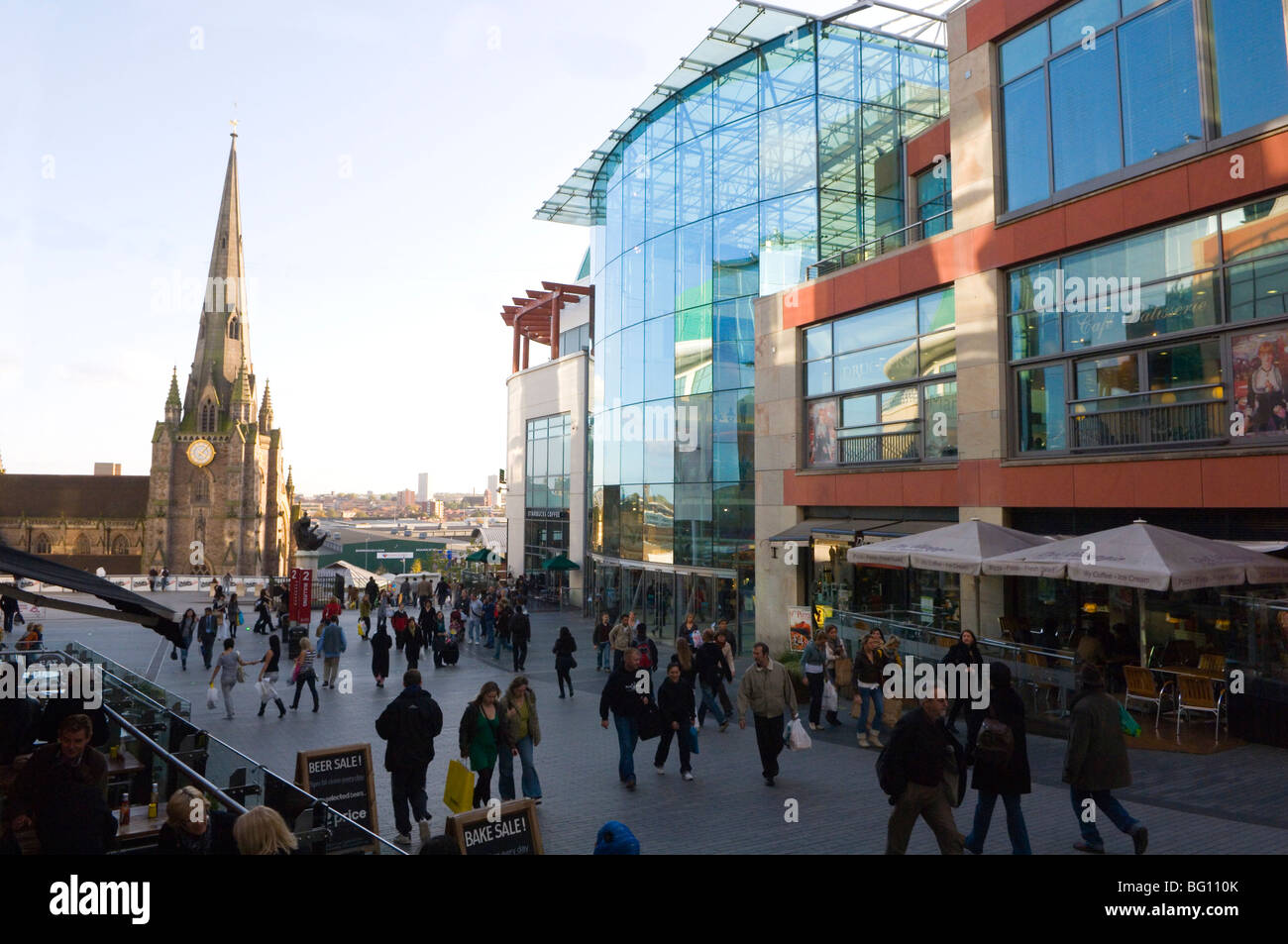 Centre commercial Bullring, Birmingham, West Midlands, Angleterre, Royaume-Uni, Europe Banque D'Images