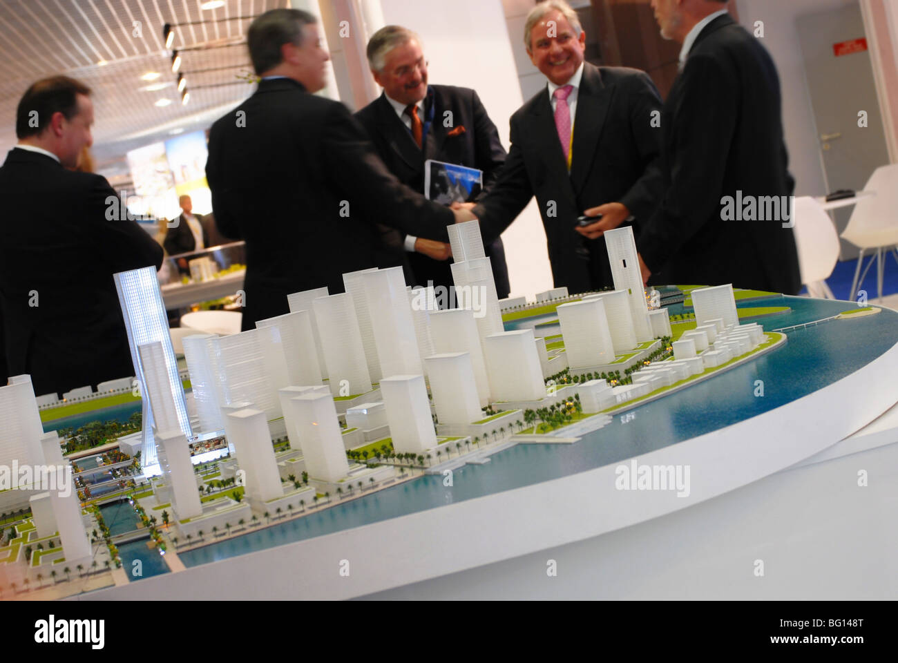 Les investisseurs au MIPIM, Cannes, France, 2009 Banque D'Images