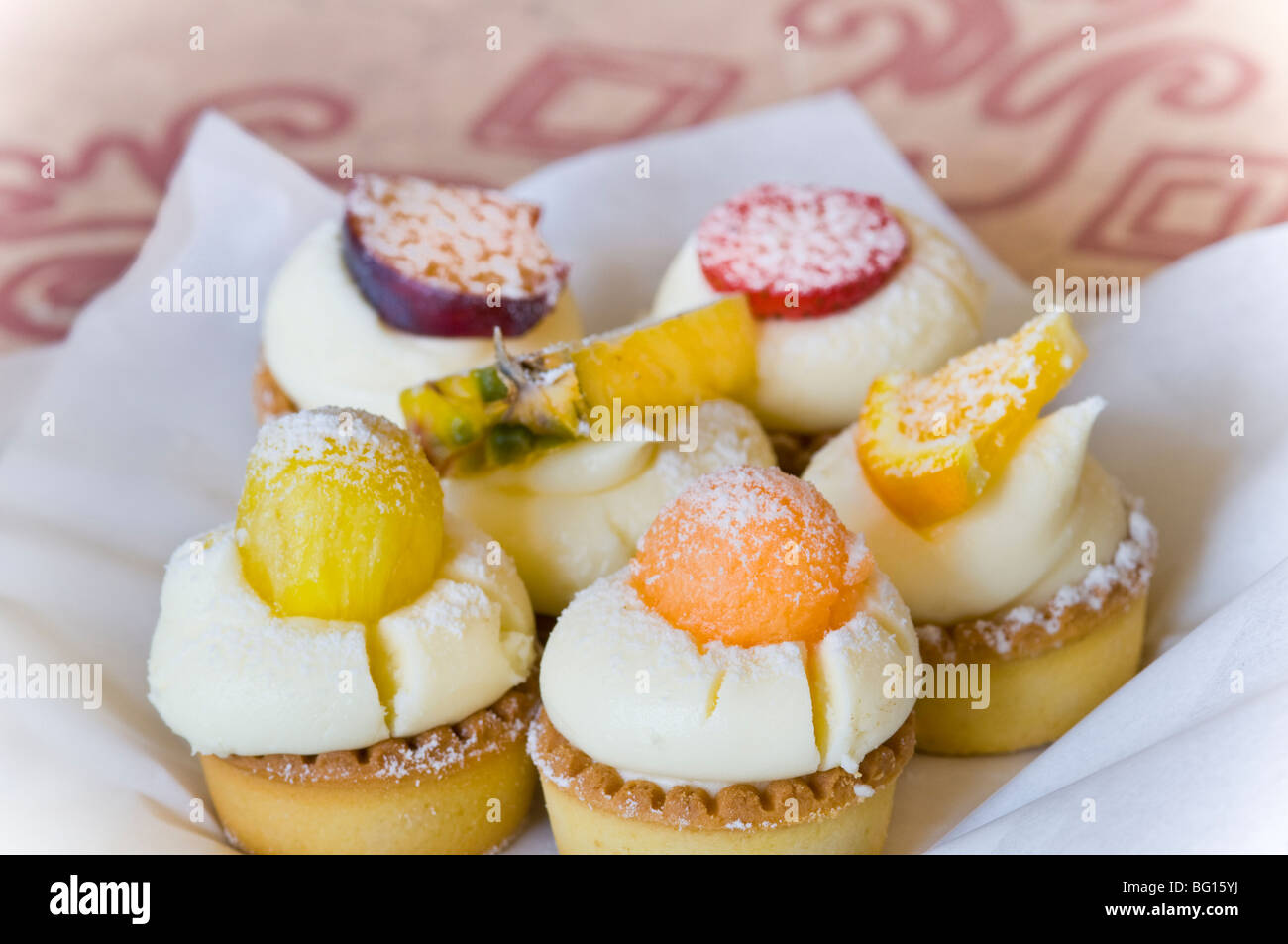La Sicile, Bronte, confiserie italienne Banque D'Images