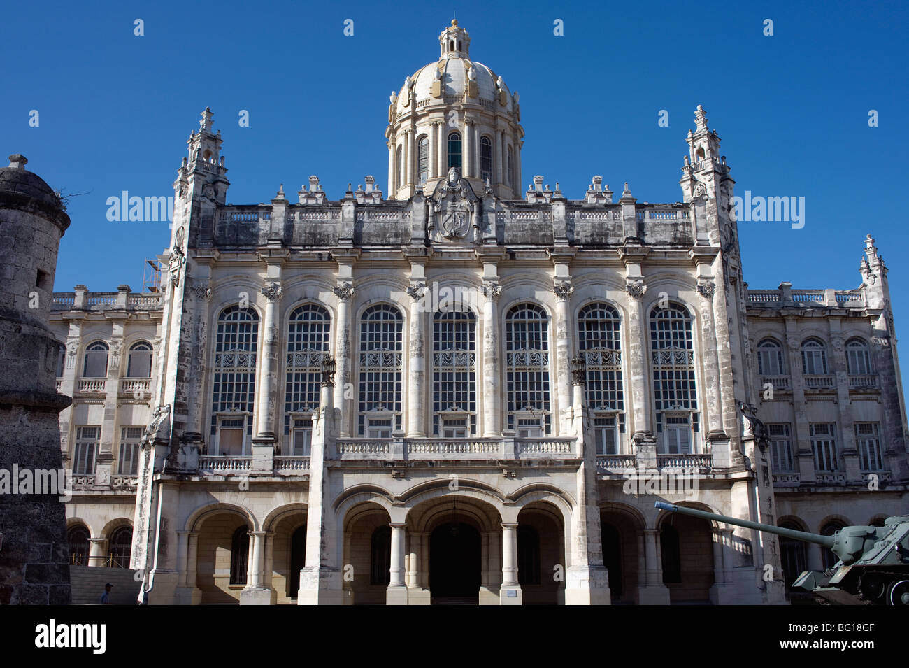 Musée de la Révolution, La Vieille Havane, Cuba, Antilles, Amérique Centrale Banque D'Images