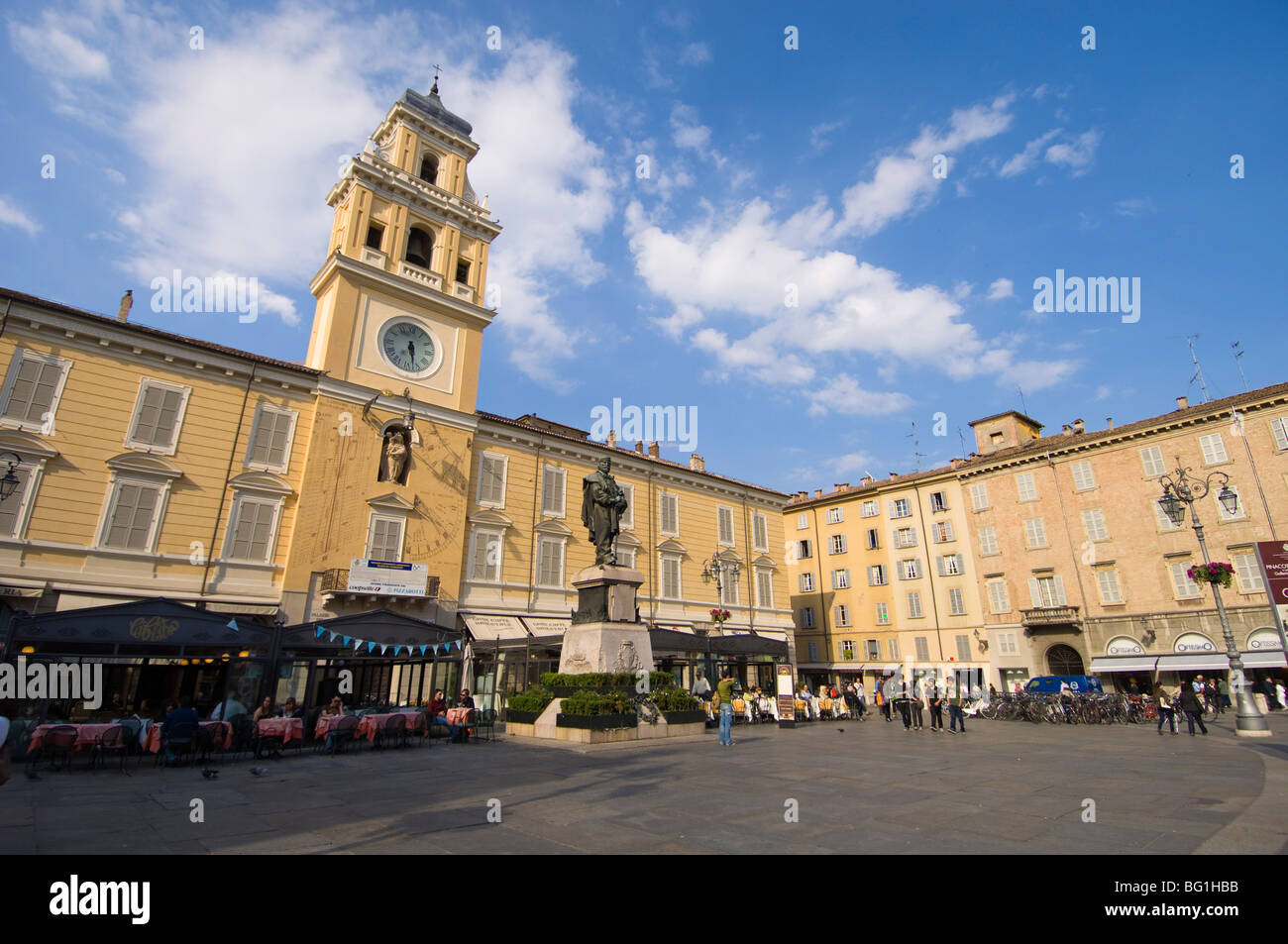 Piazza Garibaldi, Parme, Emilie-Romagne, Italie, Europe Banque D'Images