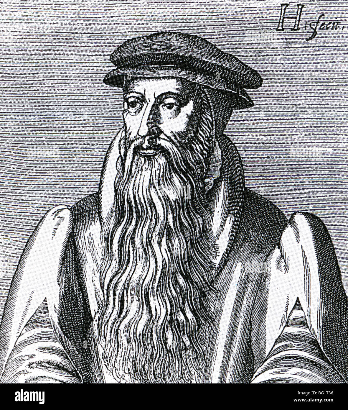 JOHN KNOX, réformateur protestant écossais (c1513-1572) Banque D'Images